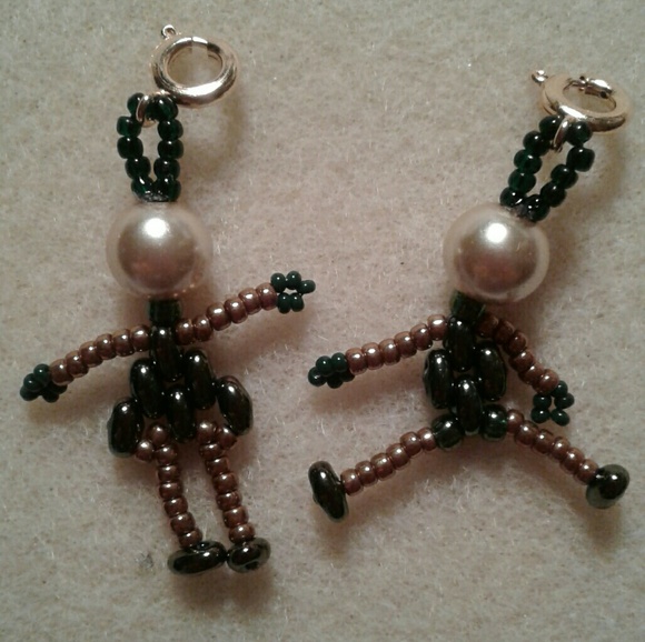May birthstone beaded boy and girl charm or earrings!  PRICE IS FIRM - Picture 1 of 1